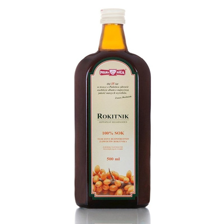 POLSKA RÓŻA ROKITNIK 100% SOK 500ml