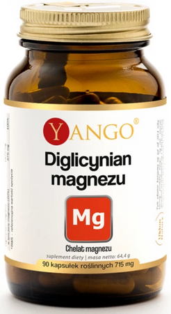 YANGO Diglicynian magnezu 90 kapsułek
