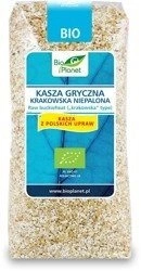 BIO PLANET Kasza gryczana krakowska niepalona BIO 500 g