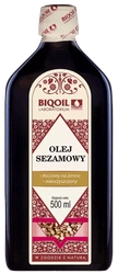 BIOOIL Olej sezamowy tłoczony na zimno 500 ml