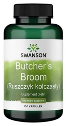 Swanson Butcher's Broom ruszczyk kolczasty 470mg 100 kapsułek