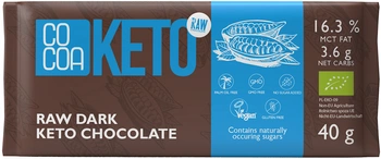 COCOA Czekolada KETO bez cukru BIO 40g