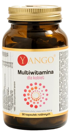 YANGO Multiwitamina dla kobiet 90 kapsułek