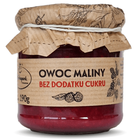 HERBAPOL KRAKÓW Owoc maliny bez dodatku cukru 190g