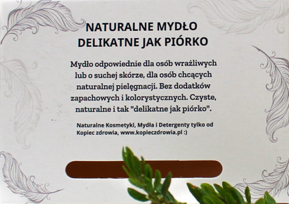 Kopiec Zdrowia naturalne mydło delikatne 110g