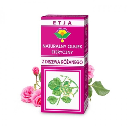ETJA Naturalny Olejek Eteryczny z DRZEWA RÓŻANEGO 10ml