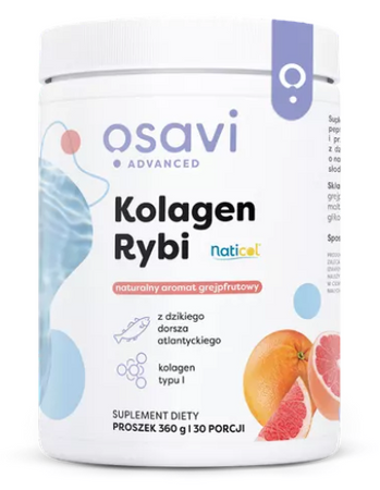 Osavi Kolagen Rybi z dorsza typ I grejpfrut 360g