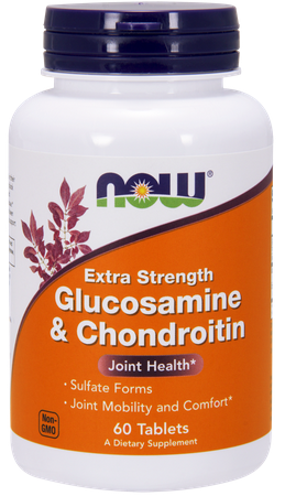 NOW Foods Glukozamina i Chondroityna 60 tabletek