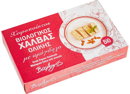 BioAgros Chałwa z migdałami BIO 200g
