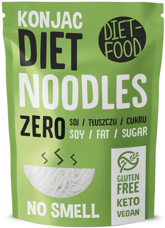 Diet-Food makaron konjac noodle bezglutenowy 200g