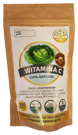 SkarbyGai Witamina C z kapusty kwas L-Askorbinowy 270g