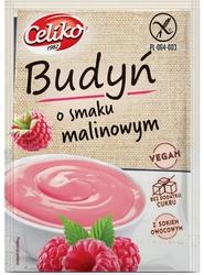 Celiko Budyń o smaku malinowym 40g