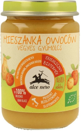 4 mc PRZECIER OWOCOWY MIX BIO 140 g - ALCE NERO