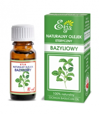 ETJA Olejek eteryczny naturalny Bazyliowy 10ml