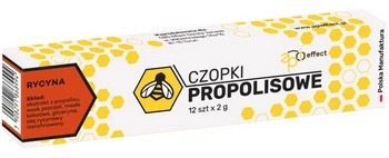 API Effect Czopki Propolisowe RYCYNA 12x2g