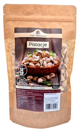 Pięć Przemian Pistacje prażone solone 350g