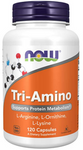 Now Foods Tri-Amino Supports Protein Metabolism 120 kapsułek