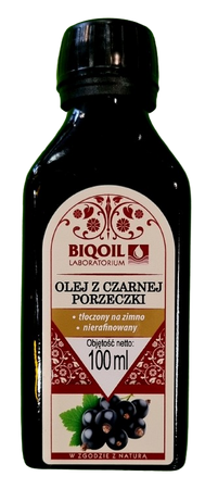 BIOOIL Olej z czarnej porzeczki nierafinowany 100ml