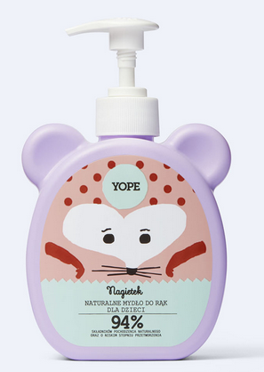 YOPE Mydło do rąk dla dzieci nagietek 400ml
