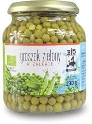 BIO EUROPA Groszek zielony w zalewie  BIO 350 g (230 g) 
