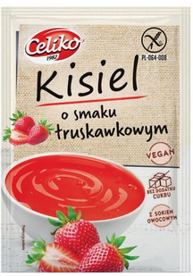 CELIKO Kisiel o smaku truskawkowym 40g