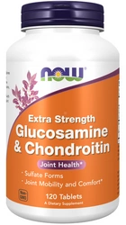 NOW Foods Glukozamina Chondroityna 120 tabletek