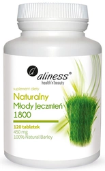 aliness Naturalny Młody Jęczmień 1800 120 tabletek