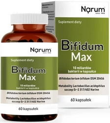 Narum Bifidum Max 10mld 60 kapsułek