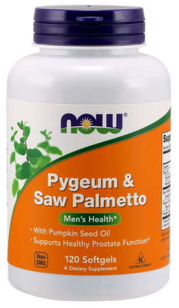 NOW FOODS Pygeum & Saw Palmetto 120 kapsułek