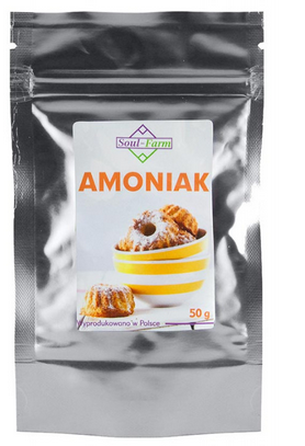 SOUL FARM Amoniak spożywczy kwaśny węglan amonu 50g