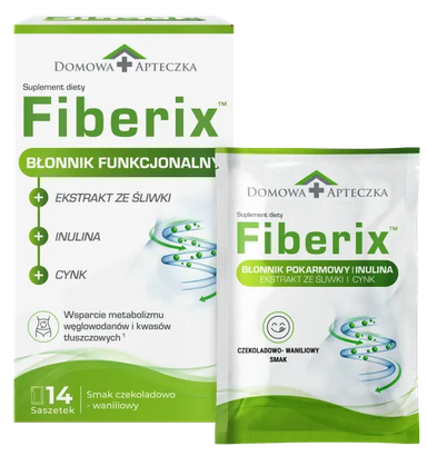 Domowa Apteczka Fiberix błonnik funkcjonalny 14 saszetek