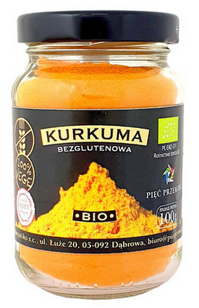 PIĘĆ PRZEMIAN Kurkuma BIO 100 g
