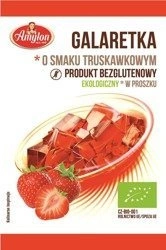 AMYLON Galaretka o smaku truskawkowym bezglutenowa BIO 40 g