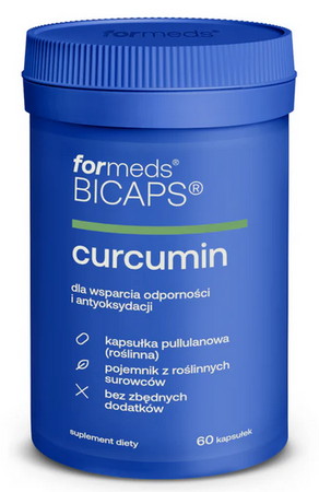 ForMeds BICAPS curcumin kurkumina piperyna 60 kapsułek