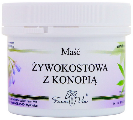 FarmVix Maść Żywokostowa z konopią 150ml