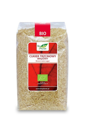 BIO PLANET Cukier trzcinowy brązowy BIO 500g