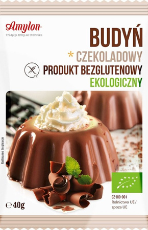 Amylon budyń czekoladowy bezglutenowy BIO 40g