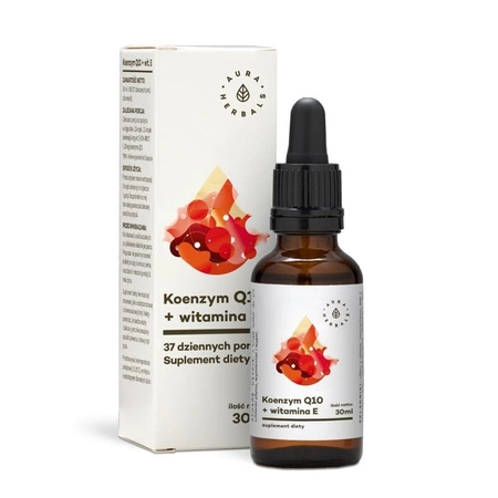 AURA HERBALS KOENZYM Q10+WITAMINA E 30ML