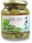BIO EUROPA Fasolka zielona w zalewie  BIO 340 g (185 g)