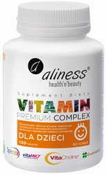 aliness Premium Vitamin Complex dla dzieci 120 tabletek do ssania