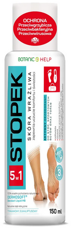 BOTANIC HELP Dezodorant do stóp i obuwia STOPEK 5w1 150ml
