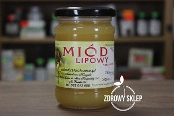 MIÓD LIPOWY nektarowy Polska 380g