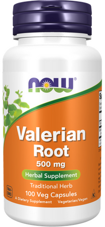 Now Foods Valerian Root 500mg 100 vege kapsułek