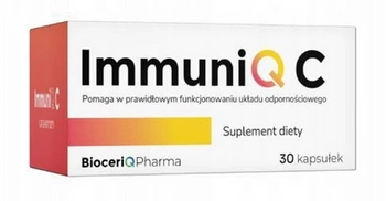 Bioceriq Pharma ImmuniQ C odporność 30 kapsułek
