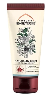  Produkty Bonifraterskie   BOTANICZNA ESENCJA Naturalny krem ochronny do stóp 50g
