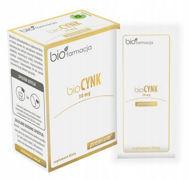 Biofarmacja bio Cynk 30mg 20 saszetek
