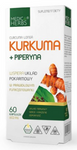 Medica Herbs Kurkuma plus piperyna 60 kapsułek