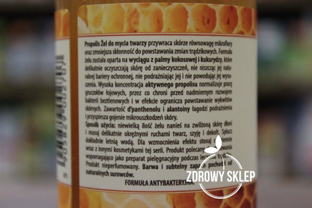 KORANA PROPOLIS żel do mycia twarzy z 20% ekstraktem propolisu 200ml