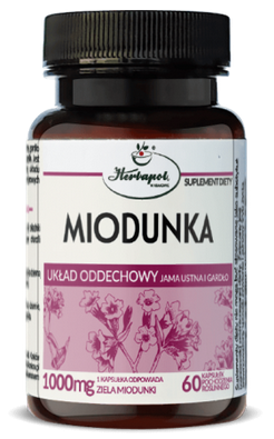 HERBAPOL KRAKÓW MIODUNKA 60 kapsułek
