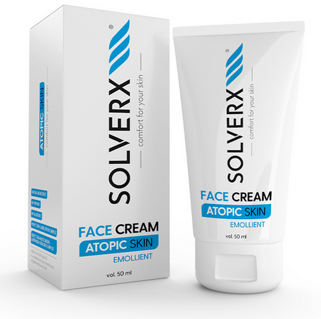 Empire Pharma SOLVERX Atopic Skin Face Cream krem do twarzy do skóry atopowej 50ml